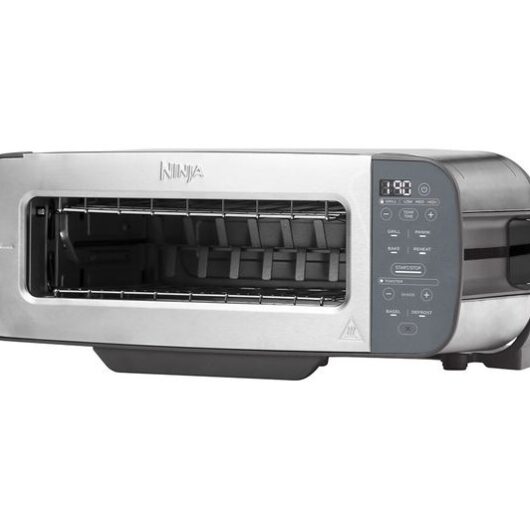 NINJA Foodie ST202UK 3-in-1 Toaster, Grill & Panini Press - Stainless Steel