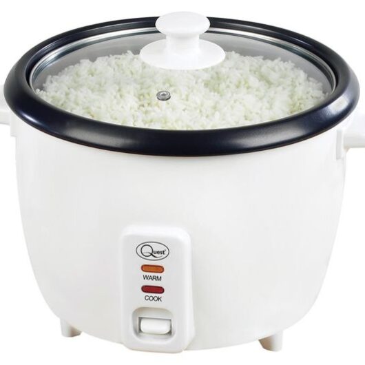 QUEST 35530 Rice Cooker - White