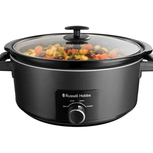 RUSSELL HOBBS 27720 Slow Cooker - Matte Black
