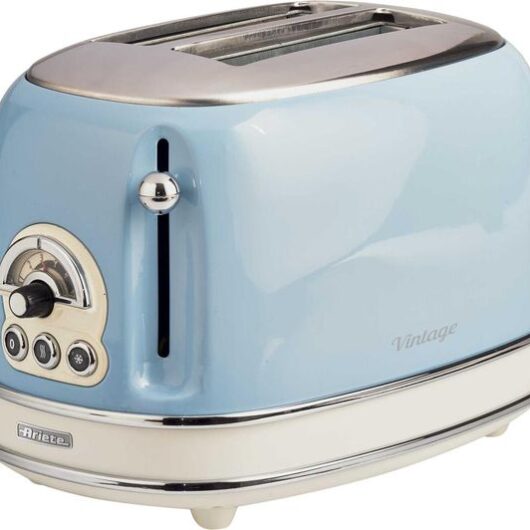 ARIETE Vintage 155 2-Slice Toaster - Blue