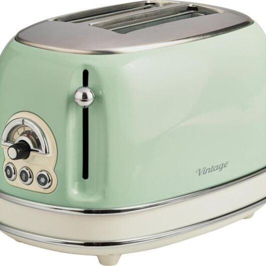 ARIETE Vintage 155 2-Slice Toaster - Green