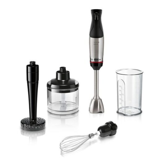 BOSCH Ergomaster 3 in 1 Pressure Controlled Speed Hand Blender MSM6M623GB - Black