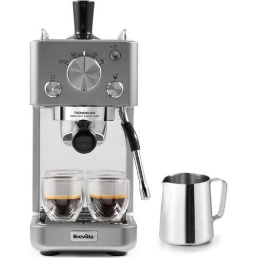 BREVILLE Barista Slimline VCF185 Espresso Machine - Stainless Steel