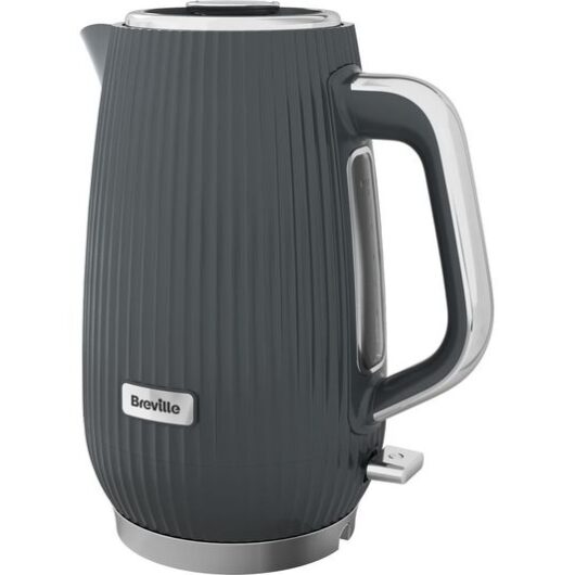 BREVILLE Linear VKT245 Jug Kettle - Grey & Chrome