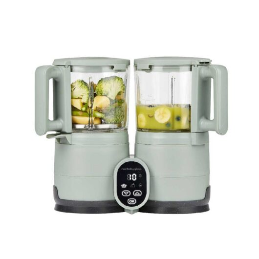 Babymoov Nutribaby Glass 4 In 1 Baby Food Maker And Processor