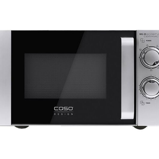 CASO MG 20 Ecostyle Ceramic Microwave with Grill - Silver