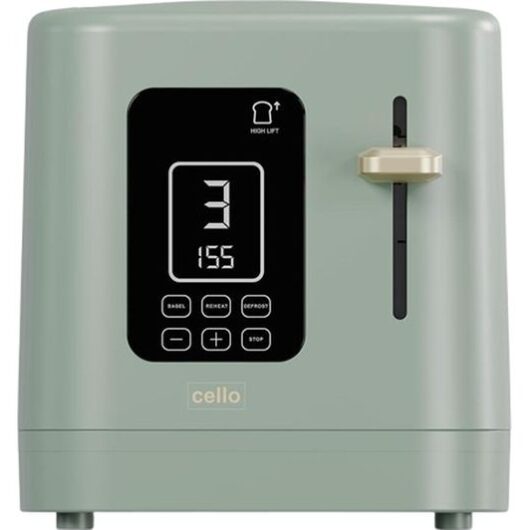 CELLO TR185-GR 2-Slice Toaster - Green