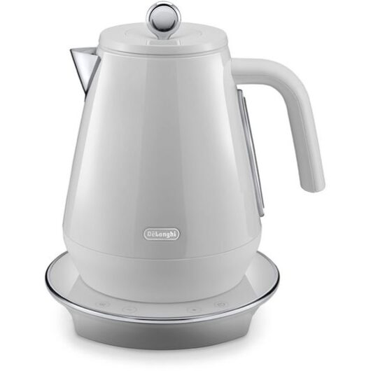 DELONGHI Eclettica Variable Temperature KBY3011.W Jug Kettle - Whimsical White
