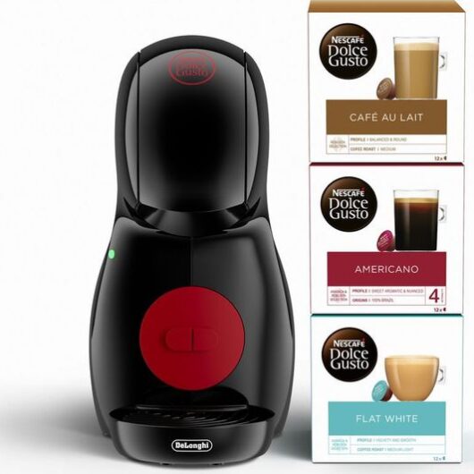 DOLCE GUSTO by De'Longhi Piccolo XS Bundle Coffee Machine - Black