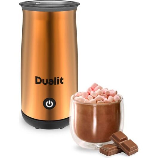 DUALIT 84142 Hot Chocolate Maker & Milk Frother - Copper