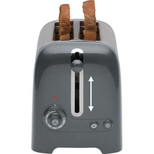 DUALIT Lite 26204 2-Slice Toaster - Grey