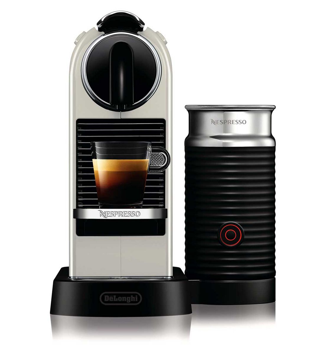DeLonghi De'longhi Nespresso Citiz & Aeroccino White