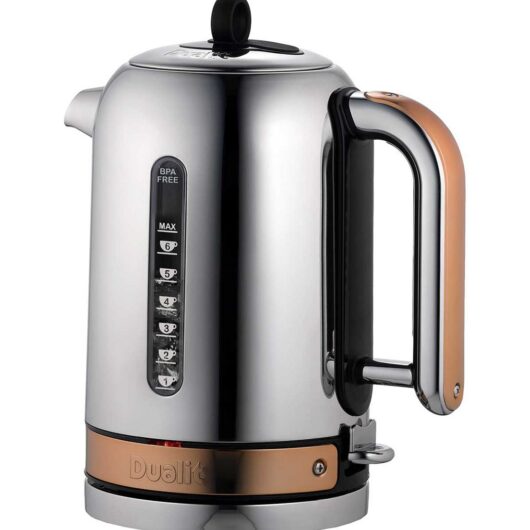 Dualit Classic Kettle 1.7L Copper