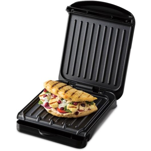 GEORGE FOREMAN 25800 Small Fit Grill - Black