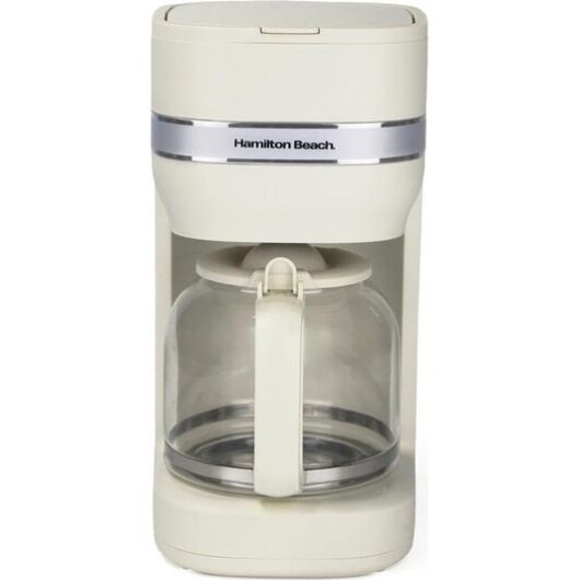 HAMILTON BEACH Ella Filter Coffee Machine - Latte
