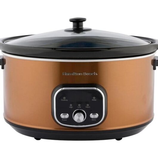HAMILTON BEACH HBCDF650BRZ Slow Cooker - Copper