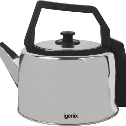 IGENIX IG4350 Traditional Kettle - Stainless Steel