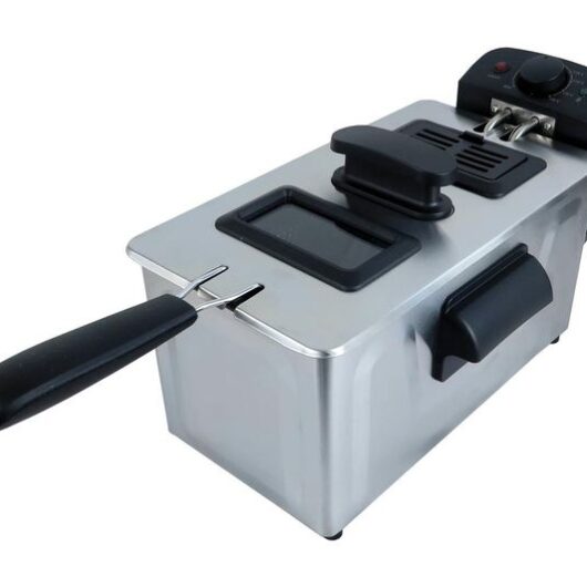 IGENIX IGTB1030SS Deep Fryer - Black & Silver