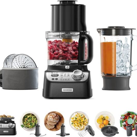 KENWOOD Autograph MultiPro XL Weigh+ Food Processor - Black