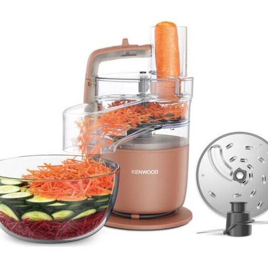 KENWOOD Multipro Go FDP22.130RD Food Processor - Clay Red