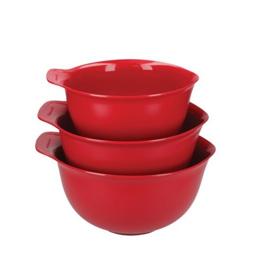 KITCHENAID 3-piece Mixing Bowls - Red