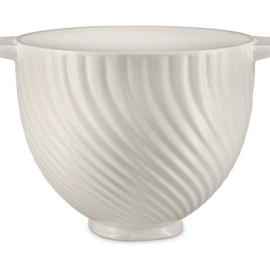 KITCHENAID 5KSM2CB5MR 4.7 Litre Ceramic Meringue Mixing Bowl - White