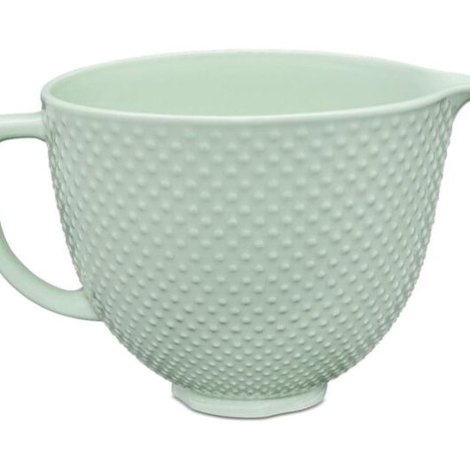 KITCHENAID 5KSM2CB5TDD 4.7 Litre Ceramic Mixing Bowl - Dew Drop