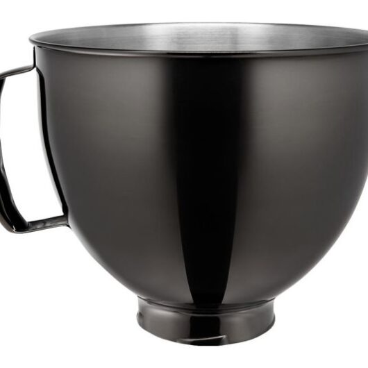 KITCHENAID 5KSM5SSBRB 4.8 Litre Mixing Bowl - Radiant Black
