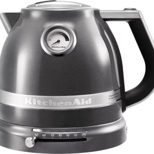 KITCHENAID Artisan Variable Temperature 5KEK1522BMS Jug Kettle - Medallion Silver