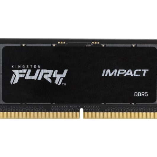 Kingston FURY Impact - DDR5 - kit - 32 GB: 2 x 16 GB - SO-DIMM 262-pin / PC5-44800 - unbuffered