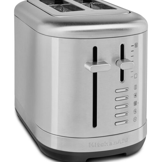 KitchenAid Manual Control 2 Slice Toaster Stainless Steel