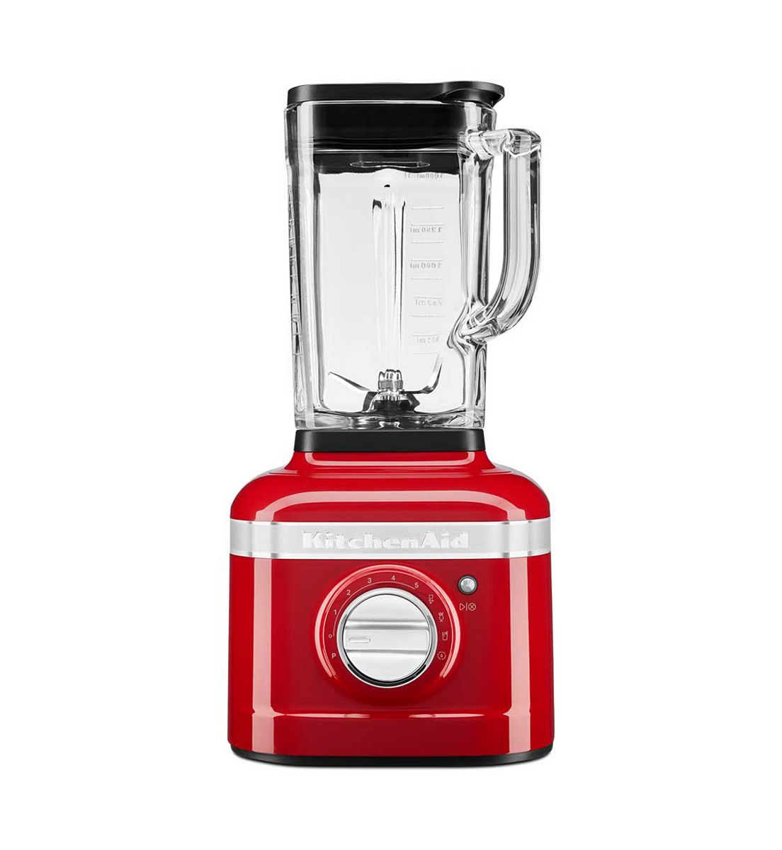KitchenAid Stand Blender K400 Glass Jar Empire Red