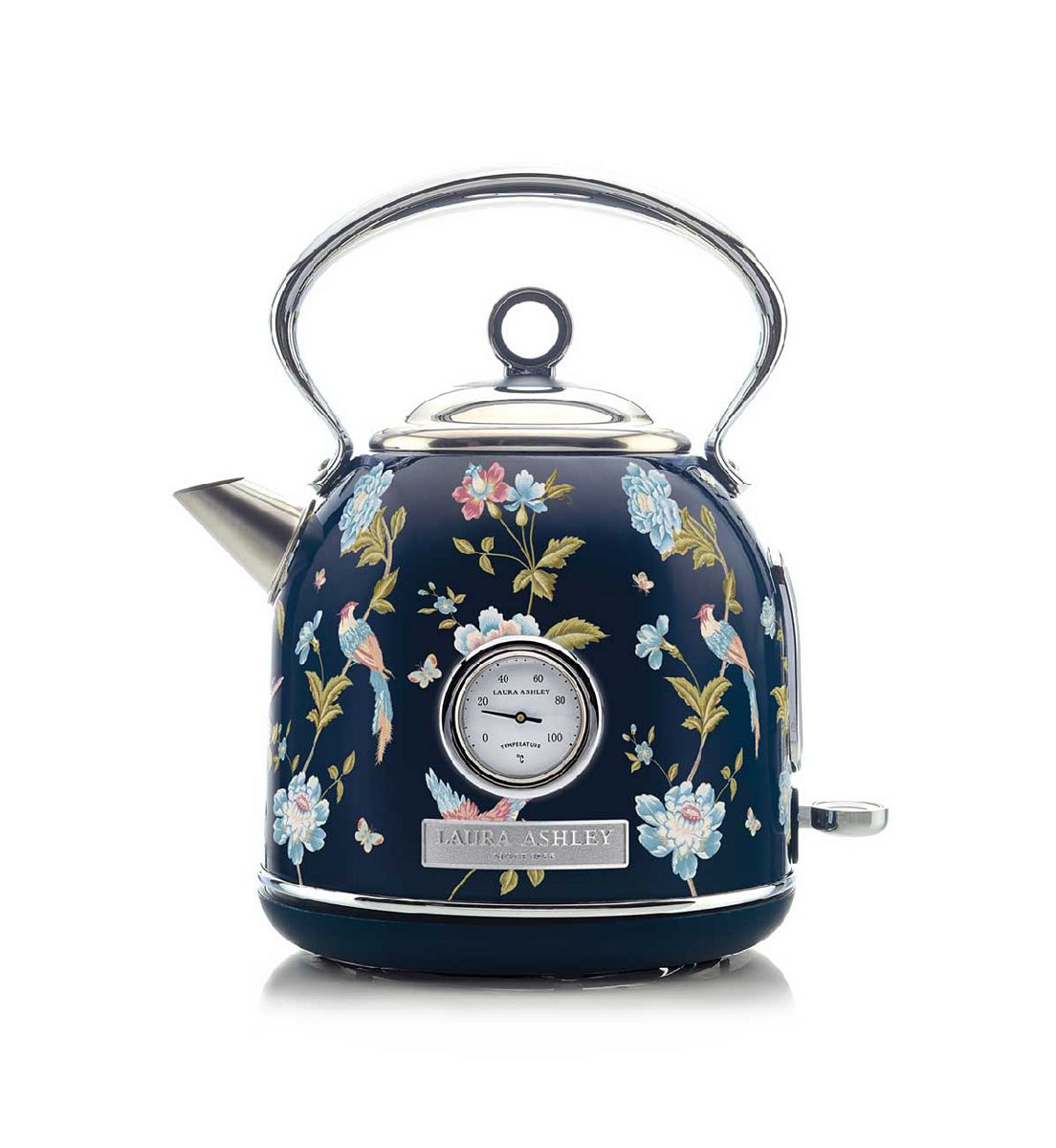 Laura Ashley 1.7L Dome Kettle Elveden Navy