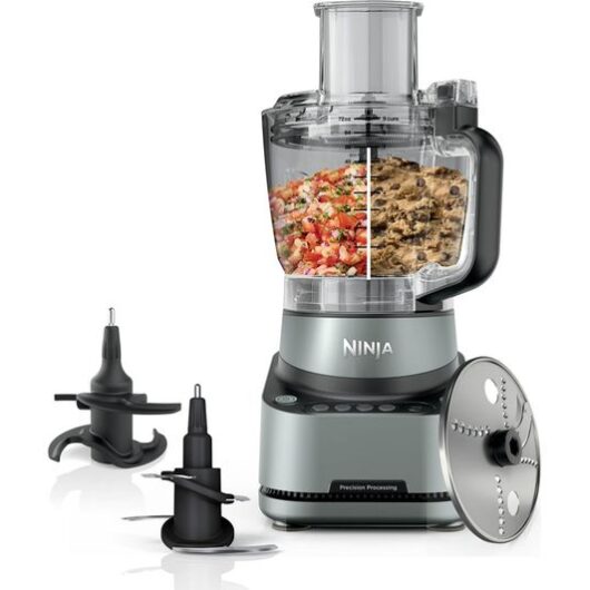 NINJA PrecisionPro BZ651UK Food Processor - Grey