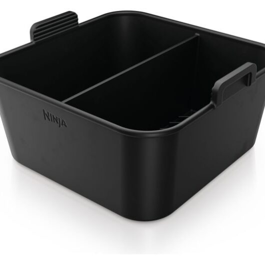 NINJA Rigid Divided Silicone Air Fryer Tray - Black