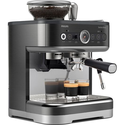PHILIPS Barista Brew PSA3218/10 Bean to Cup Coffee Machine - Black