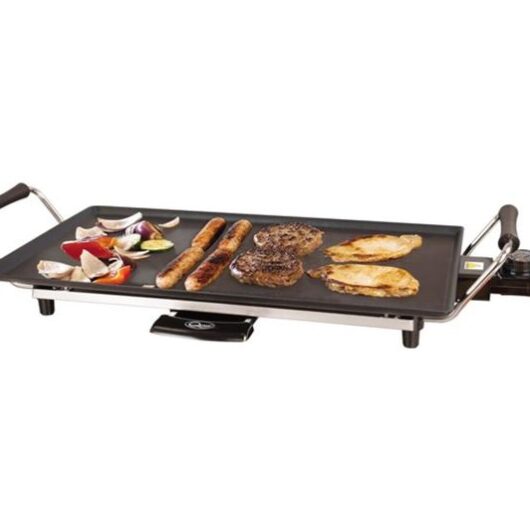 QUEST X70 Teppanyaki Grill - Silver & Black