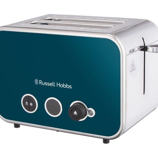 RUSSELL HOBBS Distinctions 2-Slice Toaster - Ocean Blue