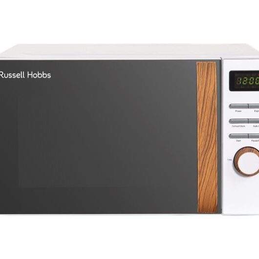 RUSSELL HOBBS Scandi RHMD714 Compact Solo Microwave - White