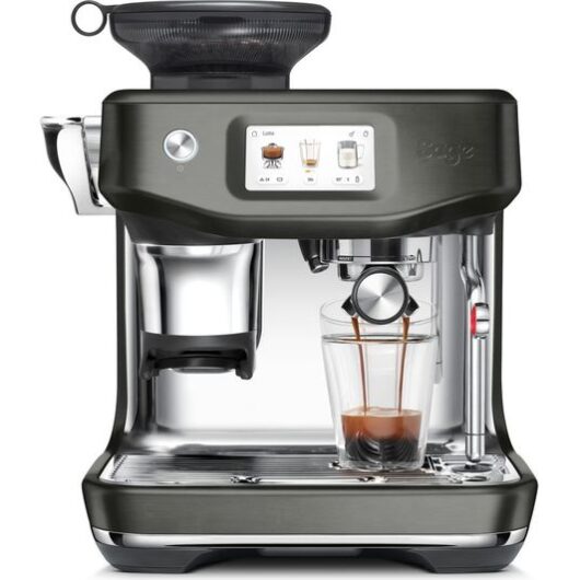 SAGE the Barista Touch Impress SES882 Bean to Cup Coffee Machine - Black & Stainless Steel