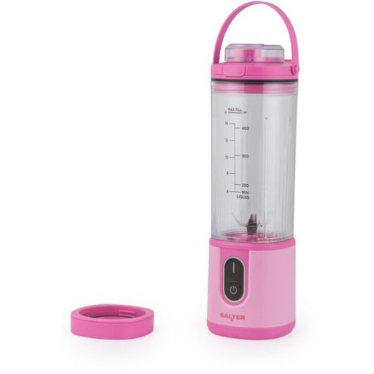 SALTER ActiBoost Portable Blender - Pink