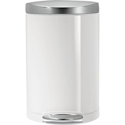SIMPLEHUMAN CW1867 Circular Rubbish Bin - White