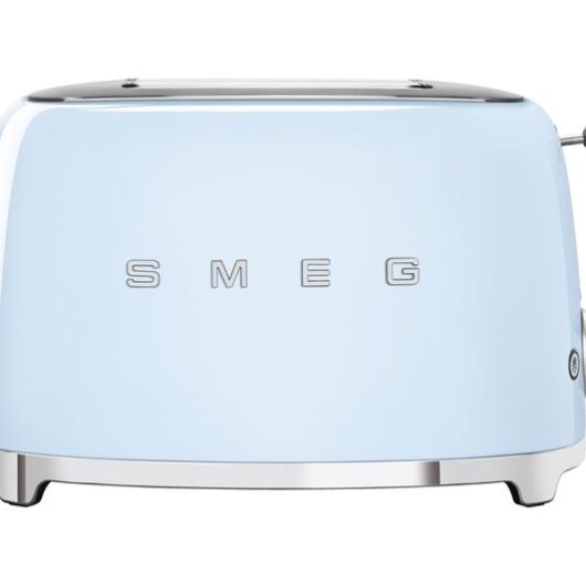 SMEG TSF01PBUK 2-Slice Toaster - Pastel Blue