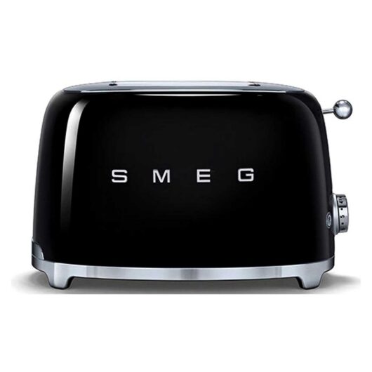 Smeg 2 Slice Toaster Black