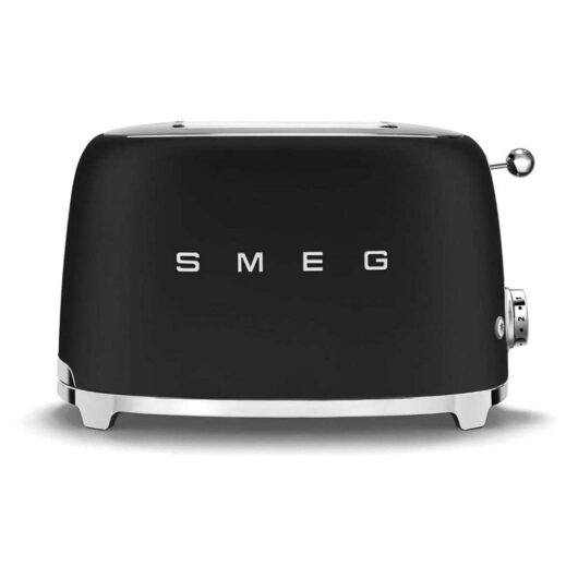 Smeg 2 Slice Toaster Black