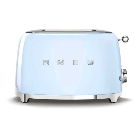Smeg 2 Slice Toaster Pastel Blue