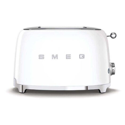 Smeg 2 Slice Toaster White