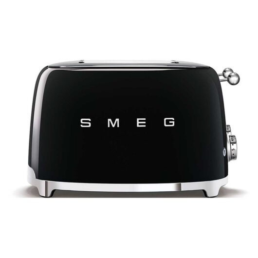 Smeg 4 Slice Toaster Black