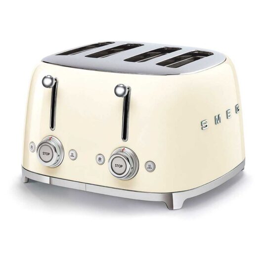 Smeg 4 Slice Toaster Cream