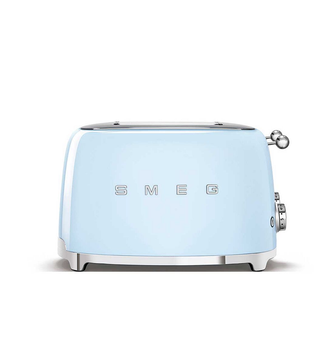 Smeg 50S 4 By Slice Toaster Pastel Blue